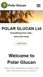 Mobile Screenshot of polarglucan.com