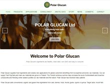 Tablet Screenshot of polarglucan.com